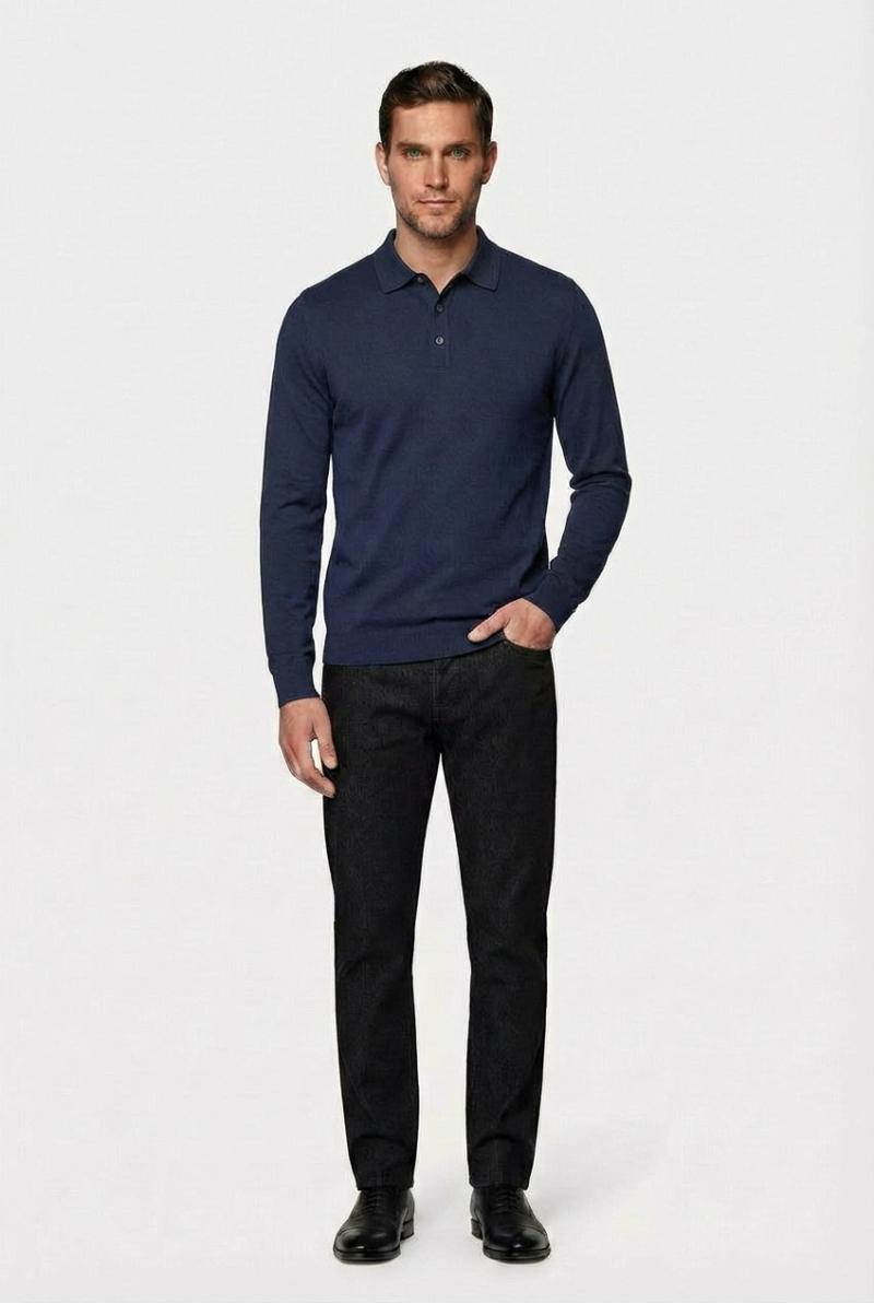 Джемпер-поло CAIOMARIO 25ML0058/175701-1