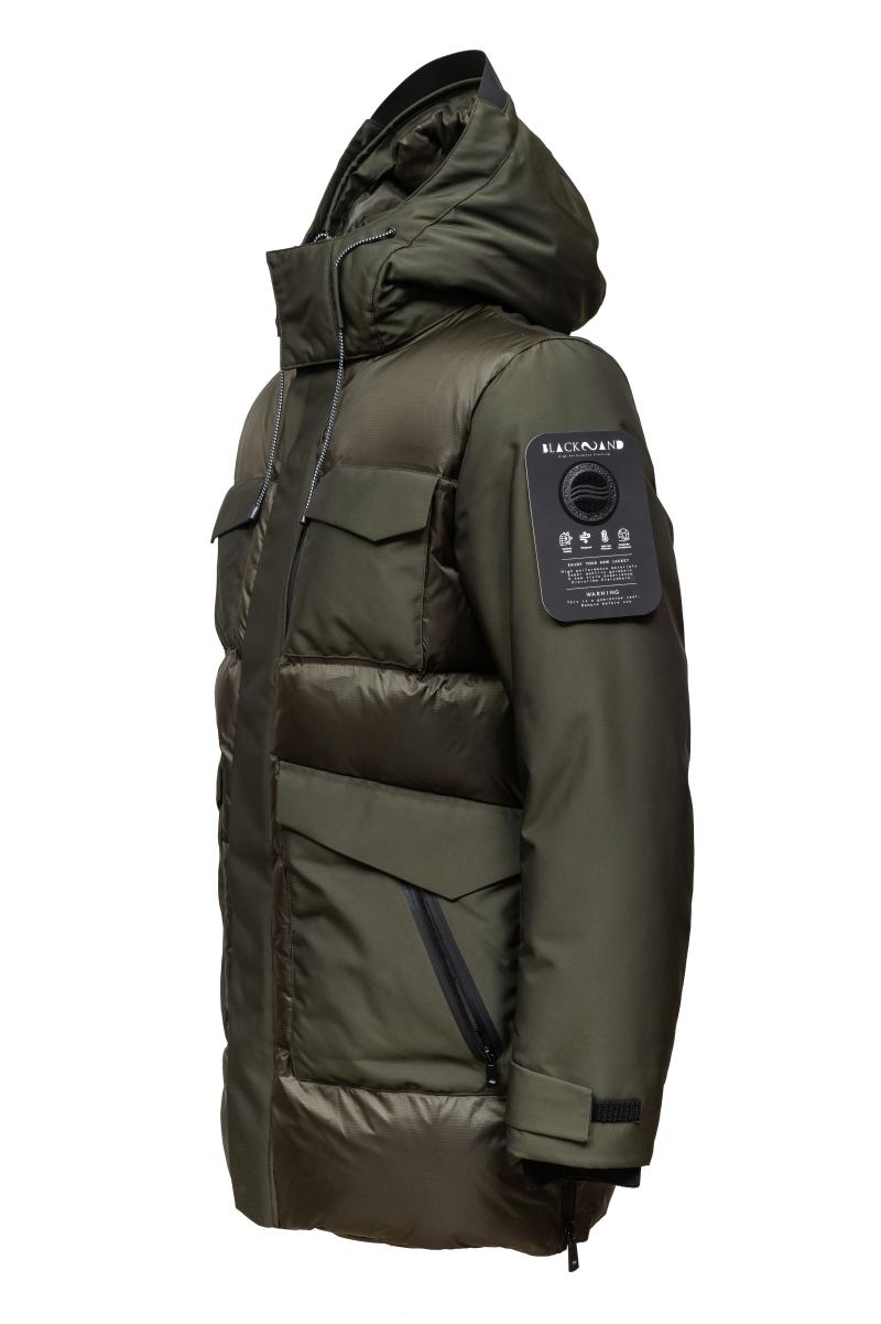 Пуховик BLACK SAND M2424309-30/GREEN