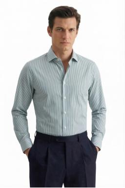 Фото рубашки Полуприлегающий силуэт Рубашка SEIDENSTICKER, цвет зеленый