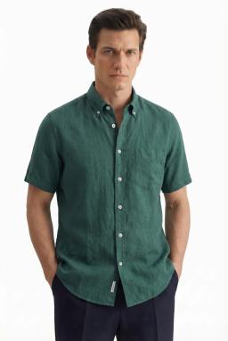 Фото рубашки Прямой силуэт Рубашка SEIDENSTICKER, цвет зеленый