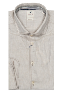 Фото рубашки Casual Fit Рубашка PURE, цвет бежевый