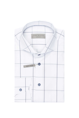 Фото рубашки Полуприлегающий силуэт Рубашка JOHN MILLER, цвет белый
