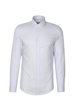 Фото рубашки Shaped Fit Рубашка SEIDENSTICKER, цвет голубой