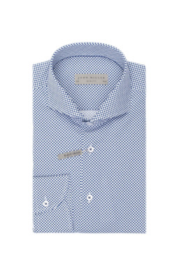 Фото рубашки Полуприлегающий силуэт Рубашка JOHN MILLER, цвет синий