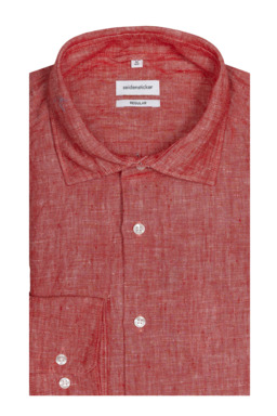 Фото рубашки Прямой силуэт Рубашка SEIDENSTICKER, цвет красный