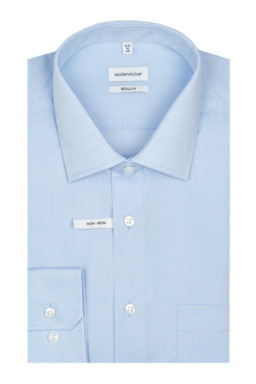 Фото рубашки Прямой силуэт Рубашка SEIDENSTICKER, цвет голубой