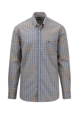Фото рубашки Casual Fit Рубашка FYNCH HATTON, цвет синий