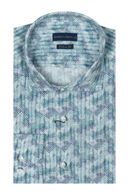 Фото рубашки Milano Fit Рубашка ENRICO CERINI, цвет синий