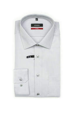 Фото рубашки Приталенный силуэт Рубашка SEIDENSTICKER, цвет серый